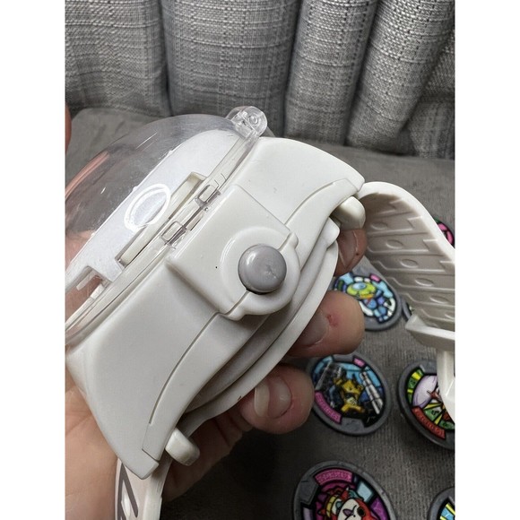 YoKai Watch DX Model One Season 1 Lot of 13 Medals Discs White Tested Works - Picture 5 of 10